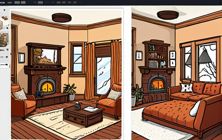 **Prompt:** A cozy, personalized blog design featuring hand-drawn illustrations and warm color palettes, evoking a feeling of a welcoming, well-decorated hideaway.