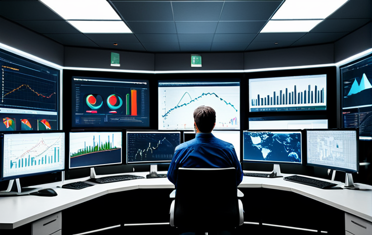 Crisis Management**
A diverse team of professionals in a modern crisis management center, analyzing data on large screens displaying various charts and graphs. The atmosphere is focused and collaborative. Fully clothed, appropriate attire, safe for work, perfect anatomy, natural proportions, professional environment, high quality. The scene should evoke a sense of preparedness and strategic thinking.
**