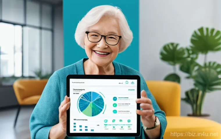 운영 비용 절감 - **Efficient Office Operations with Rental Technology:**
    A bright, modern small business office. ...